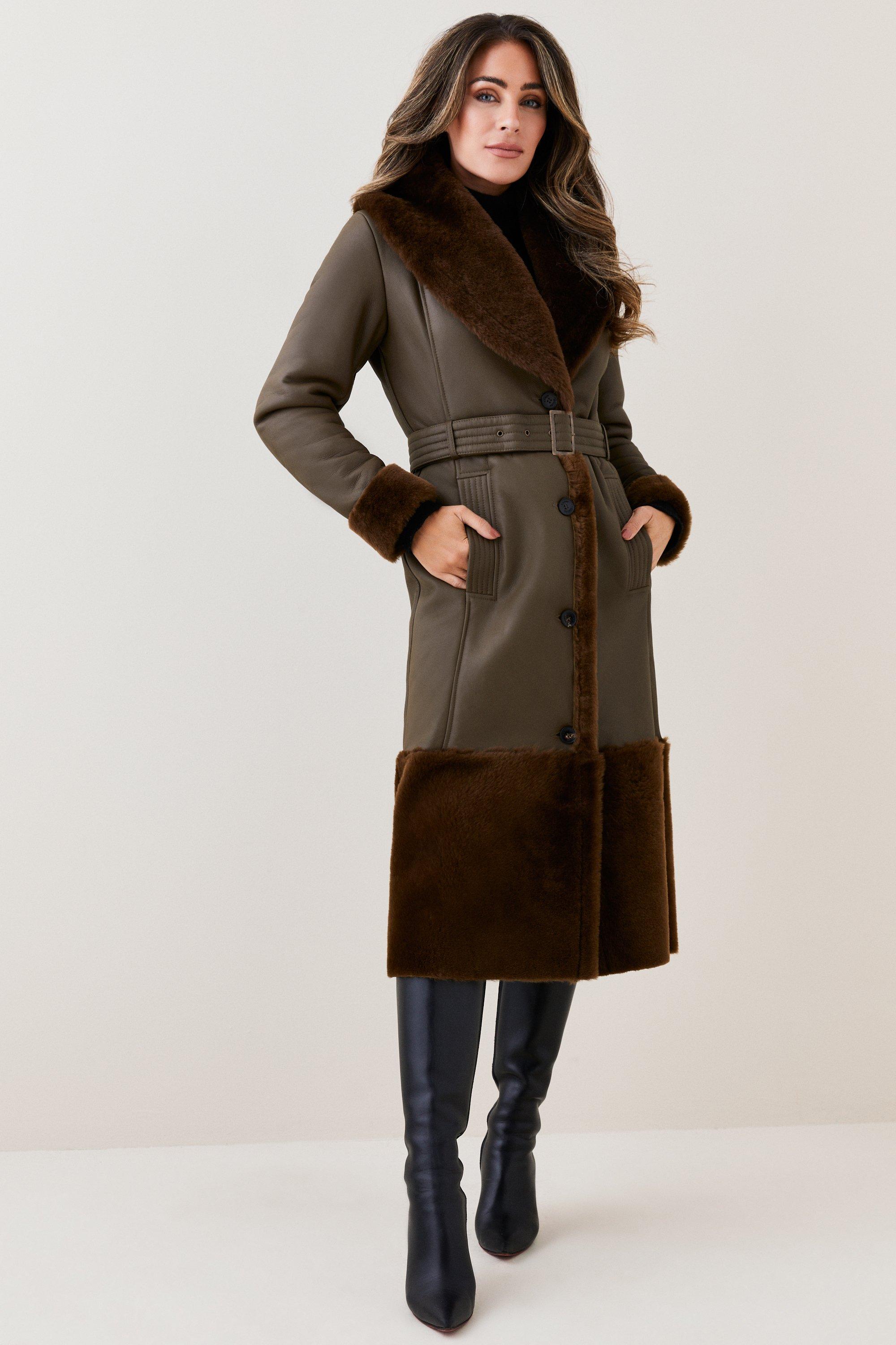 Petite shawl hotsell collar wrap coat